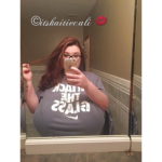 BIG Natural Tits Teen girl Huge breasts selfie belly big ass