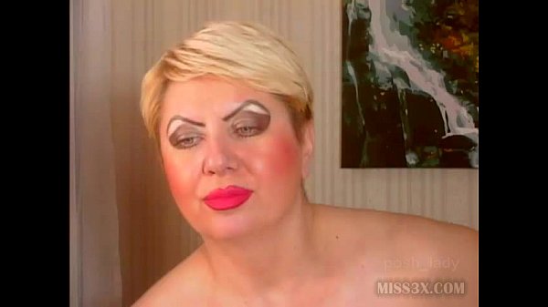 Blone Oma Pussy Faustfick