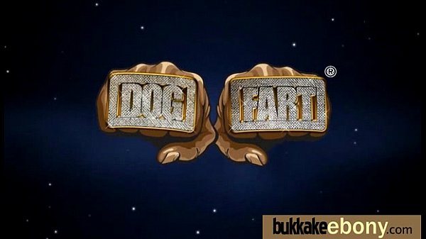 Ebenholz in einem riesigen Bukkake 24