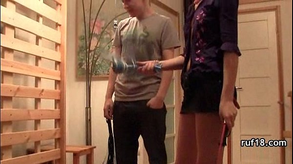 Erste Bondage Fickerei mit Teenager