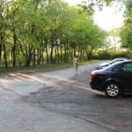 geil auf dem Parkplatz