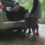 geil auf dem Parkplatz